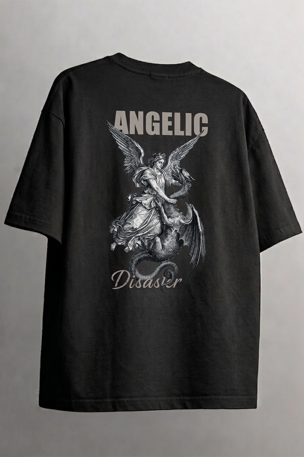 Dark Halo Oversized Graphic T-Shirt