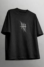 Dark Halo Oversized Graphic T-Shirt