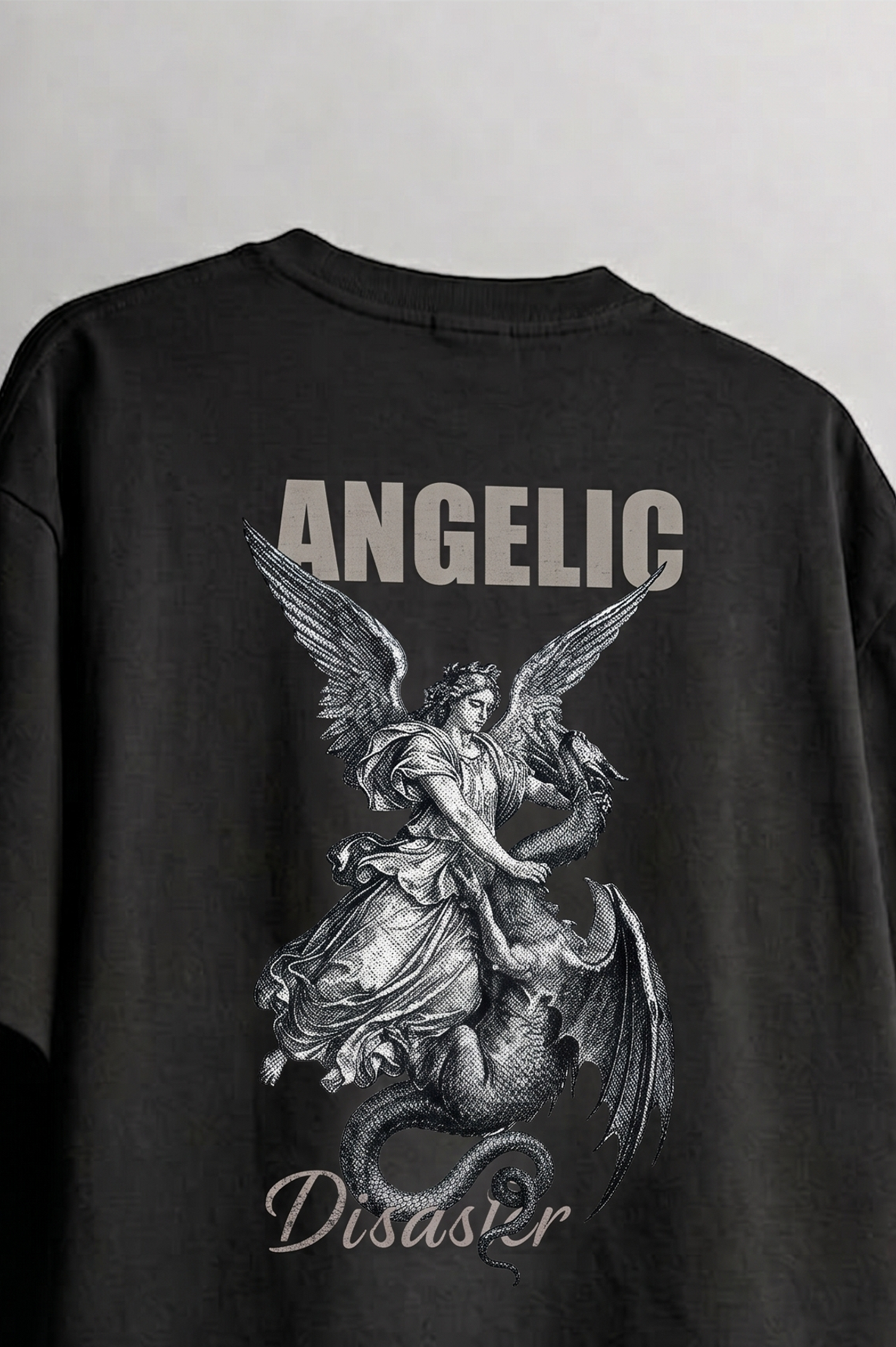 Dark Halo Oversized Graphic T-Shirt