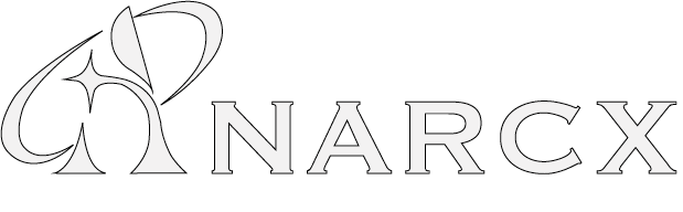 Minimalist black and white ANARCX logo with stylized graphic and modern text